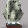 Jaws crew sculpted in Zbrush and render in Keyshot.
