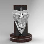 Shark Tooth Necklace sculpted in Zbrush and rendered in Keyshot.  Produce in silver for sale.