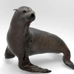 California Sea Lion Concept for Aquarium.  Sculpted in Zbrush and rendered in Keyshot.